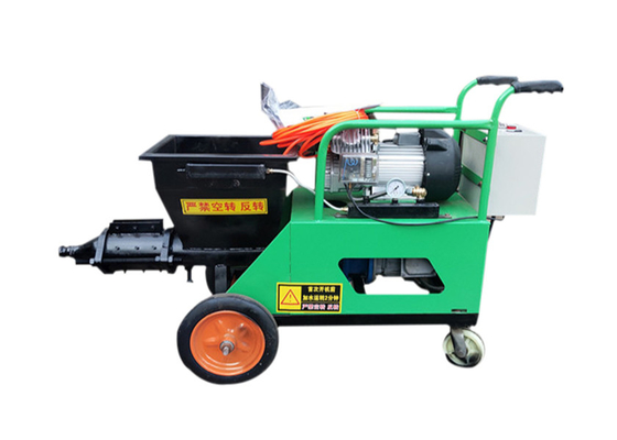 máquina de los 50M Conveying Sand Plaster con el volumen de la tolva de 5 litros