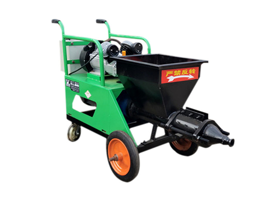 Verde movible del émbolo del yeso ISO9001 de la máquina hidráulica del mezclador