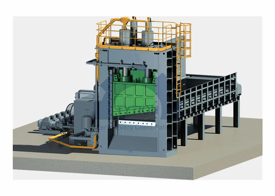 Máquina de la guillotina de la chapa de Grey Scrap Shear Machine 3500m m