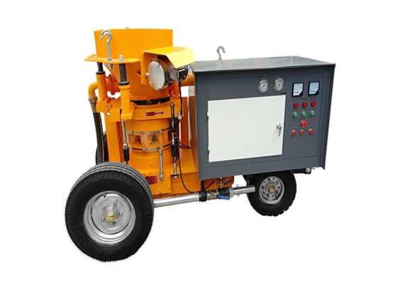rociador portátil del Gunite de la capacidad grande de la máquina del hormigón proyectado 7.5kw
