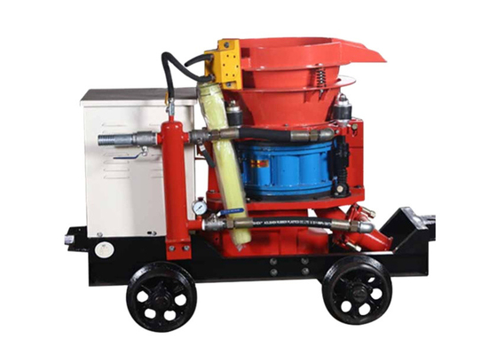 Equipo portátil diesel del Gunite de la pequeña máquina roja del Gunite 5M3/H