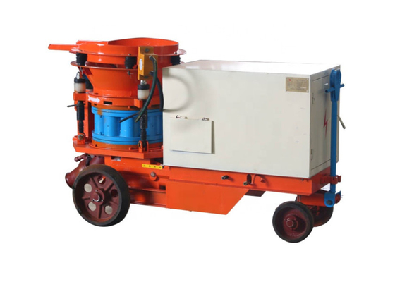 Medio rociador mojado del hormigón proyectado de la máquina 6m3/H 7m3/H Diy del hormigón proyectado de la mezcla seca