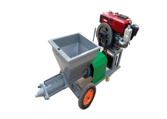 máquina diesel 10M Height del yeso del espray del cemento de la pared 3Mpa